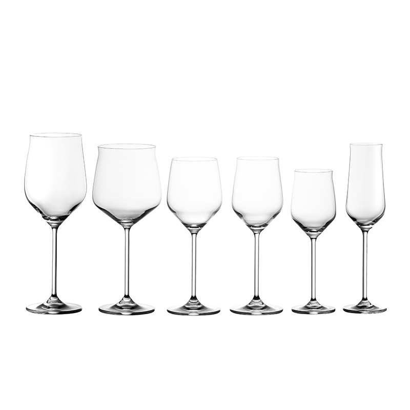 250ml 8.45oz Round Shape Champogne Stemware Charms Glitter Novelty Wine Glasses