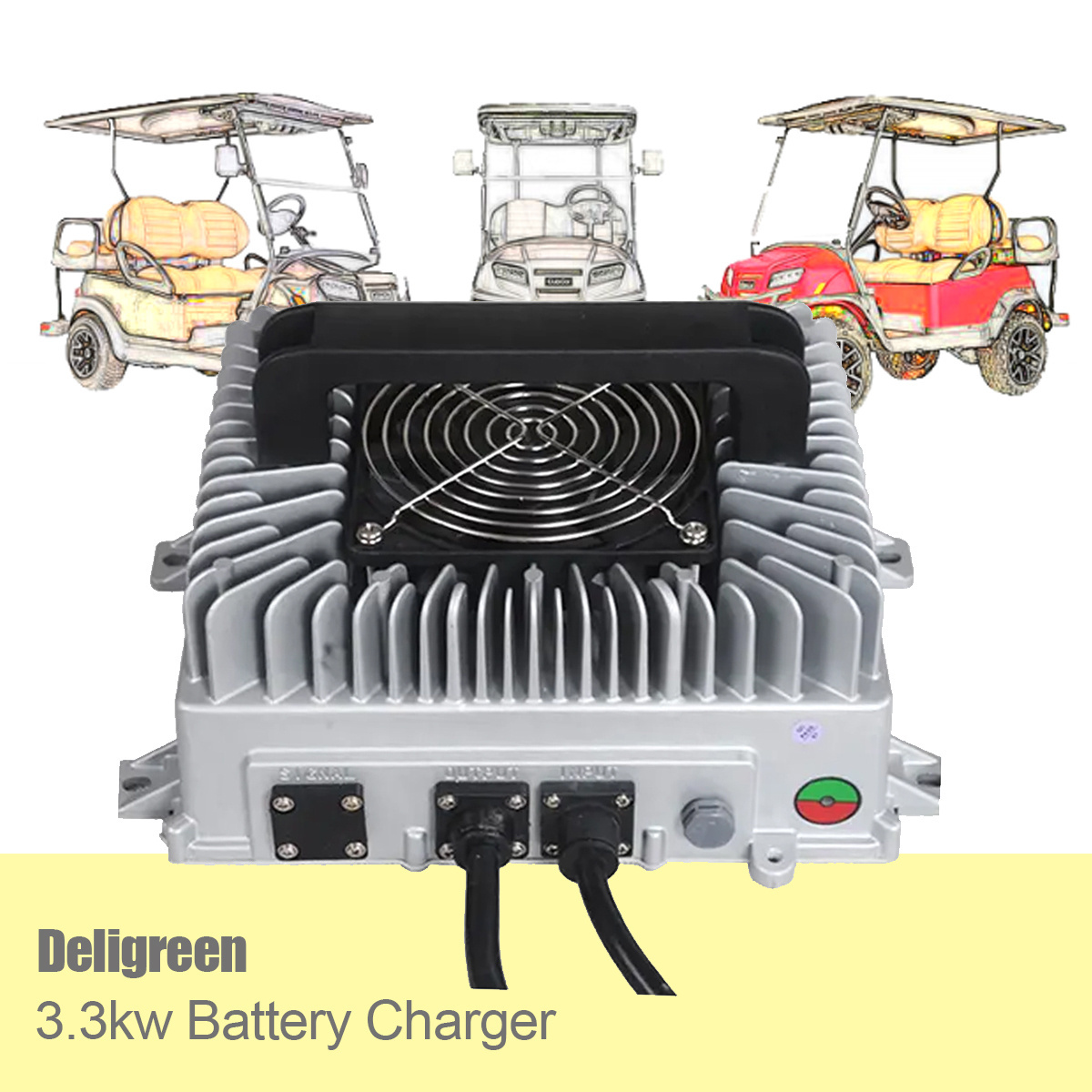 Lithium Ion Battery Charger cargador solar para bateria de alto voltaje 3.3KW Onboard Car Lead-acid Lifepo4 Charger 48v