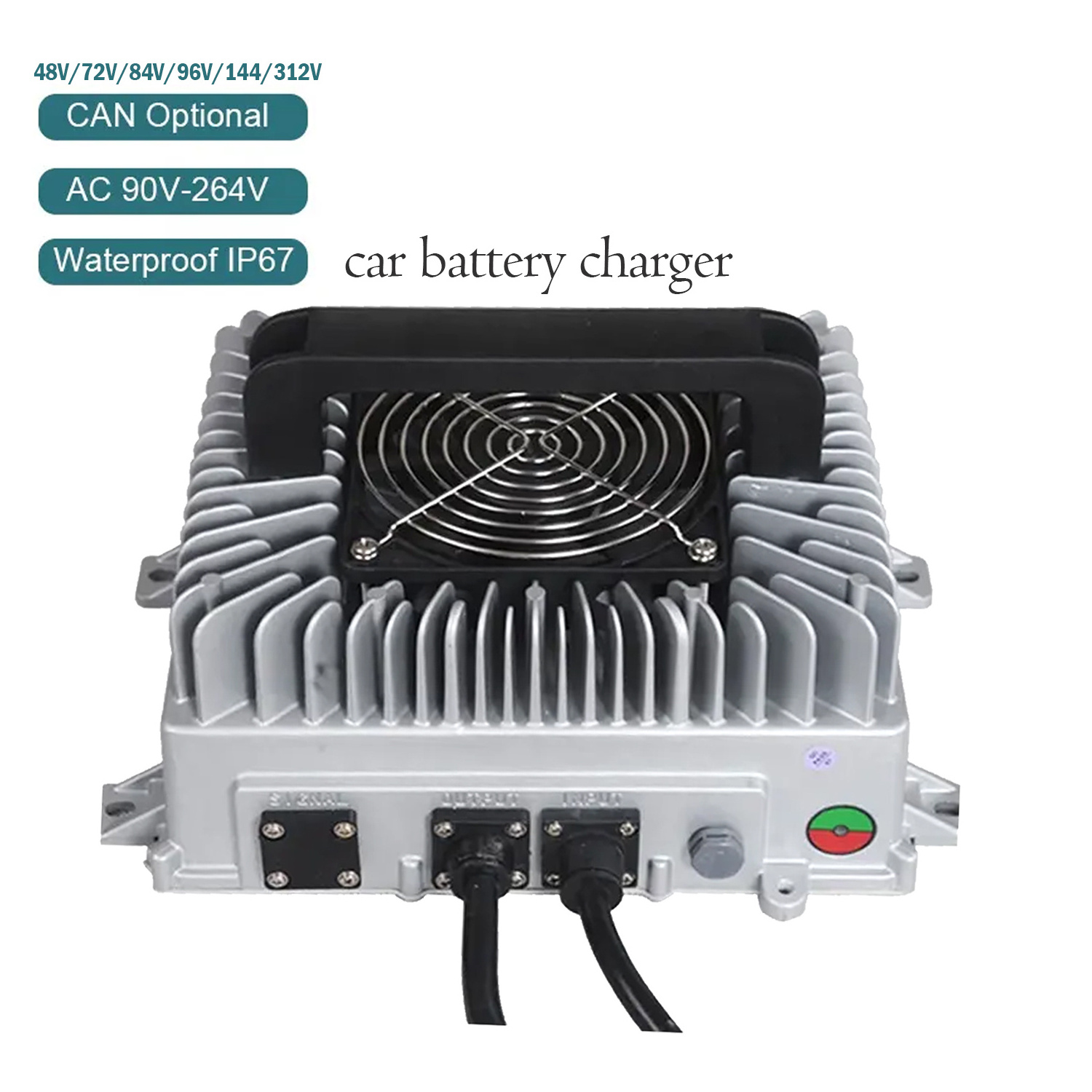 Factory supply 48v 60v 72v 144v Lead Acid Battery Charger ev chargers 12 volt 5 amp lifepo4 electric car battery charger