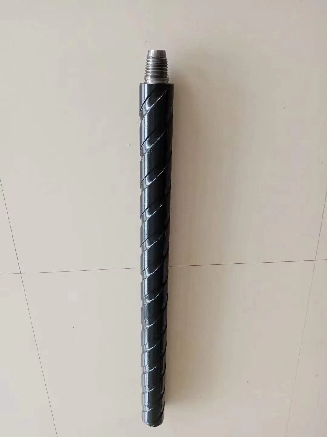 High quality fluted drill pipe coal mining groove twisted drill rod with high quality steel pipe for sale