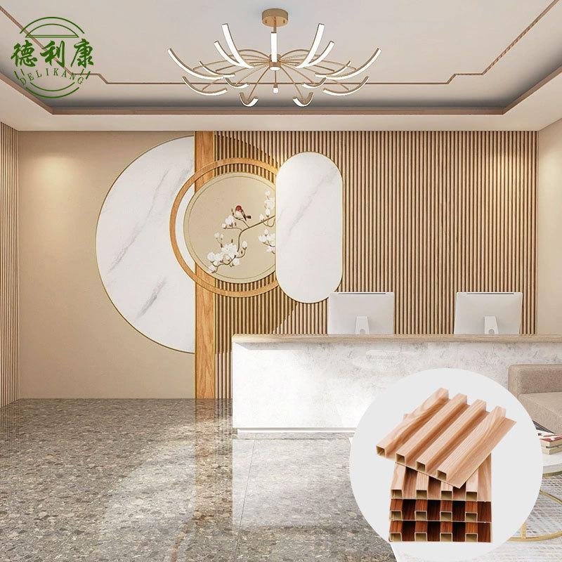 Villa Decor WPC Cladding Wall Panel WPC Decorative 3D Wall Panel Wpc Wall Plank