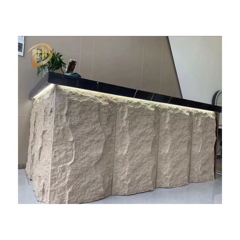 Factory Direct Selling Wall Panel Polyurethane Rock Veneer Panel PU Stone Panel