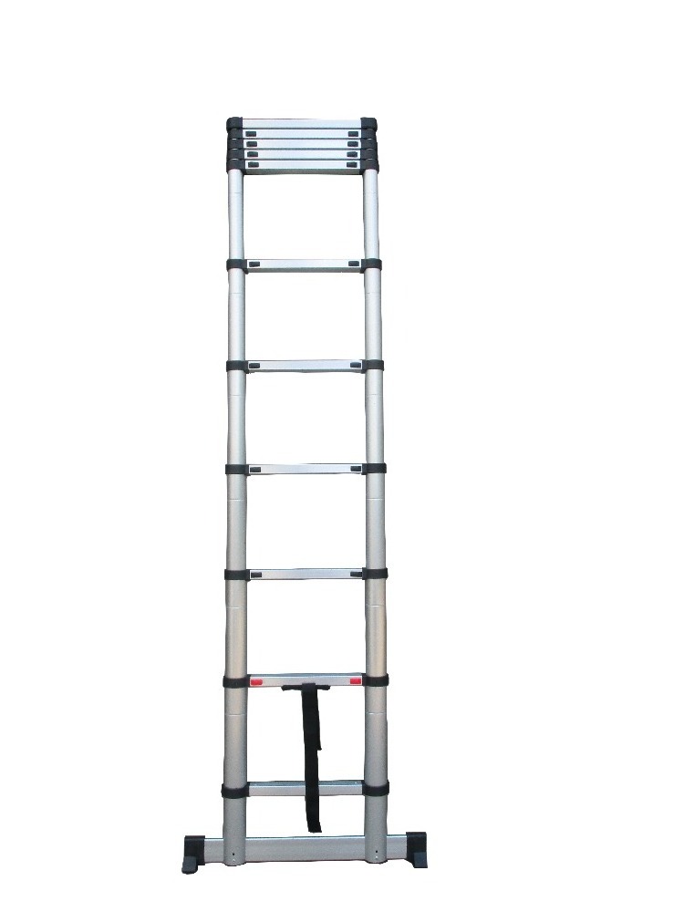 3.8m aluminum folding portable adjustable aldi telescopic stairs ladders for outdoor and indoor