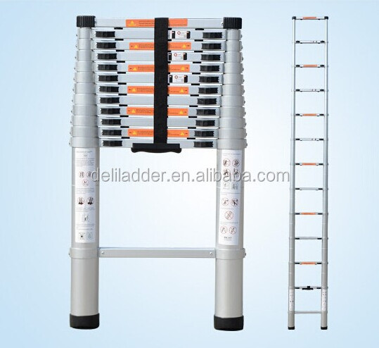 Compact Folding Adjustable Portable Aluminium Telescopic Ladder (2 Meters)