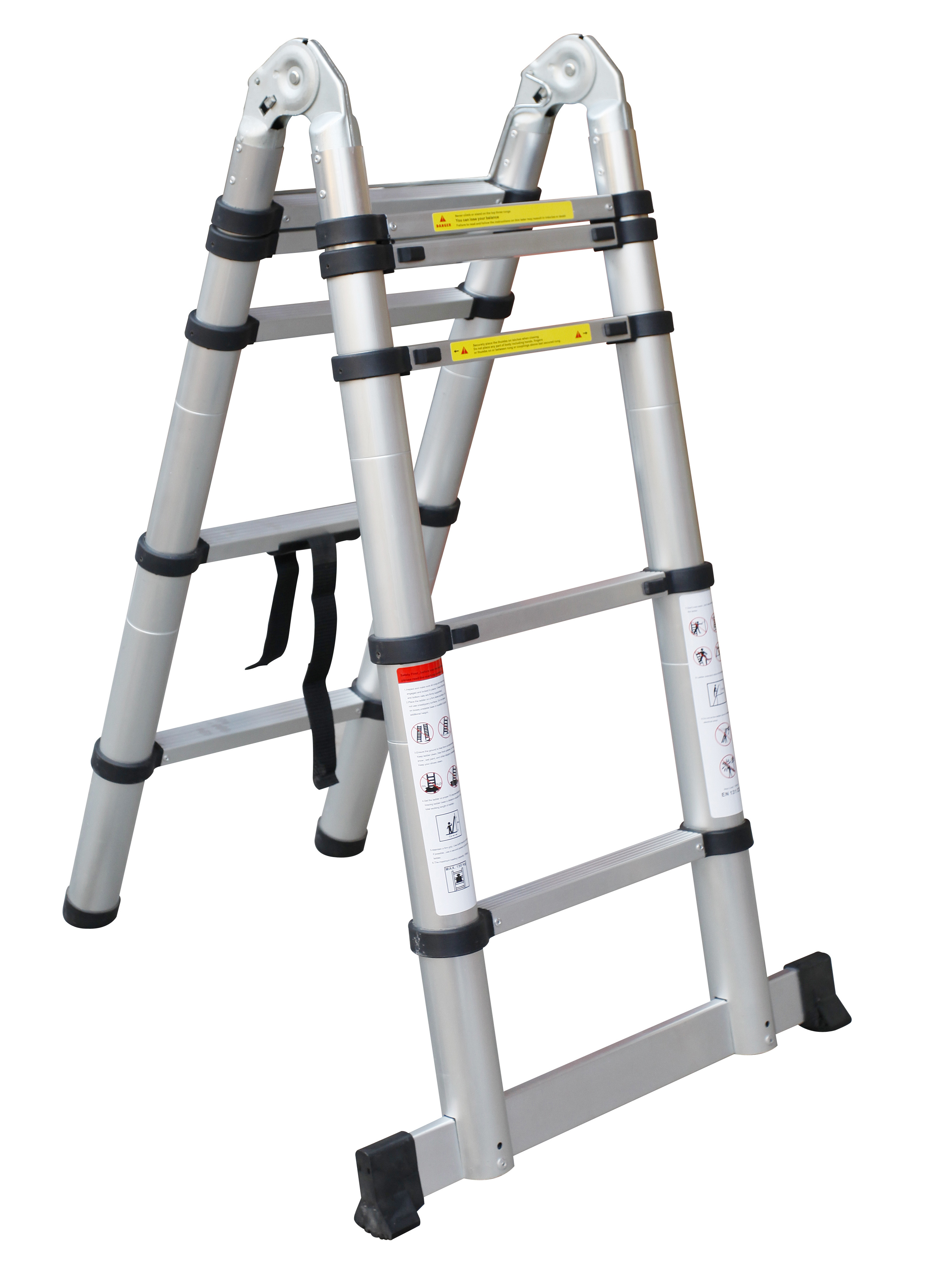 5m  joint multi-purpose double hydraulic telescopic ladder