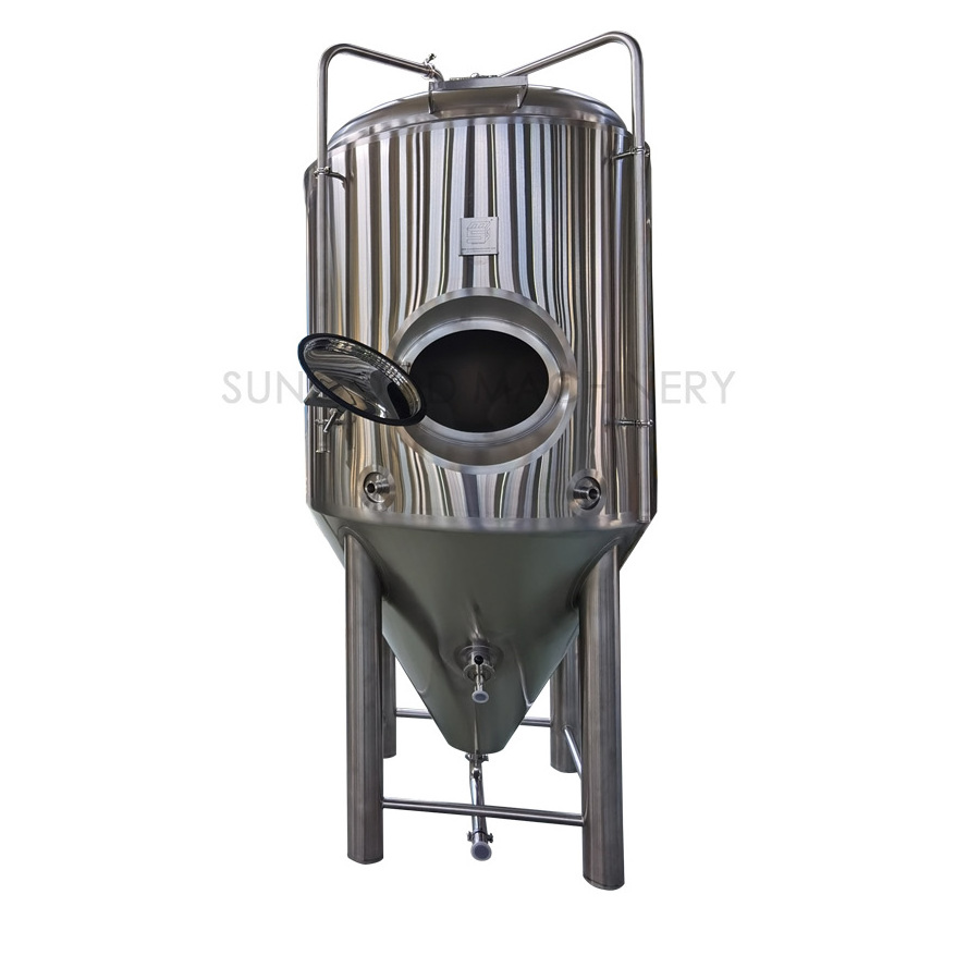 stainless steel conical fermentation tank beer fermenter