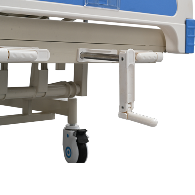 Delina ABS Hospital bed 3 crank manual patient bed for adults clinic use with lowest price