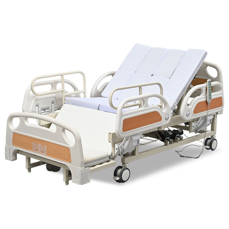 electric nursing bed care bed patient bed with toilet