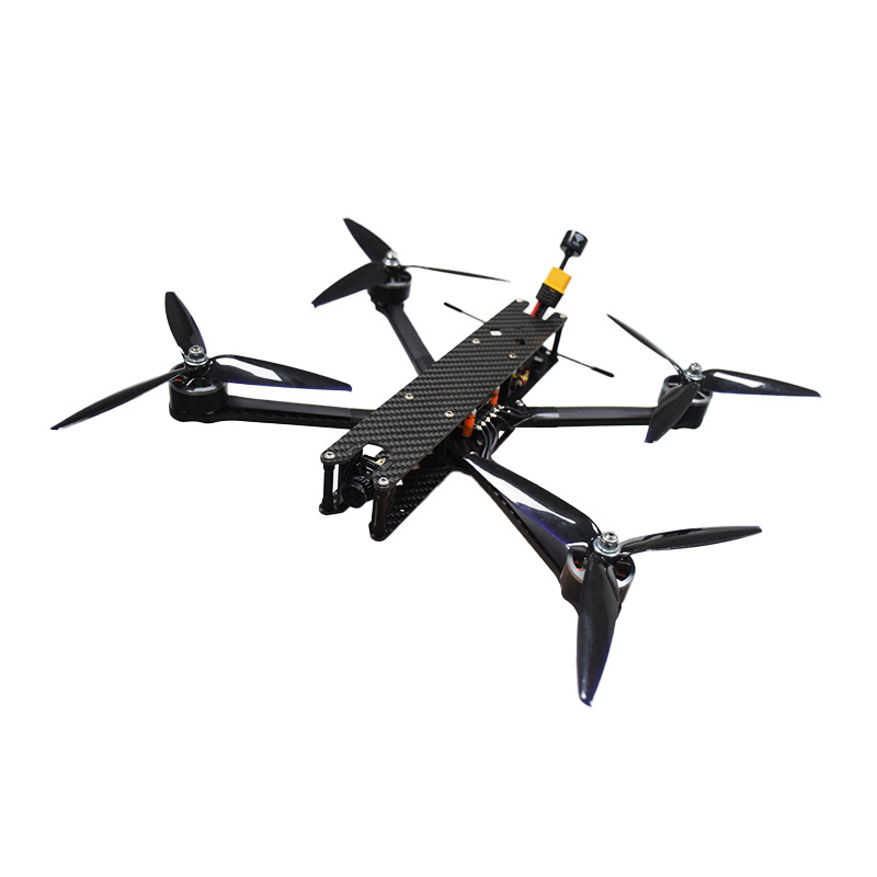 7-inch FPV Drone Kit 20 km flight range 2 kg payload 720P 1200TVL 165 wide angle camera 5.8G(2.5W) or 1.2G