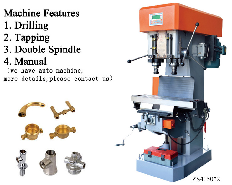 Special purpose machine semi automatic drilling and tapping machine