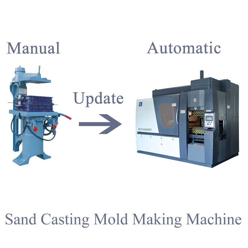 Customization Metal Casting Moulding Machine Green Sand Casting Molding Machine