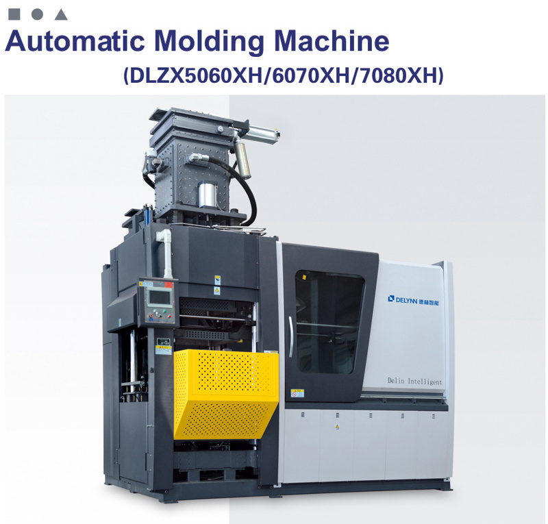 Horizontal automatic foundry sand molding line sand casting molding machine for making foundry pieces investment casting parts