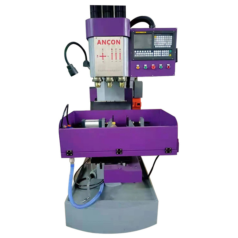 CNC drilling and tapping double servo drilling unit multi spindle drilling heads machine for castings fittings