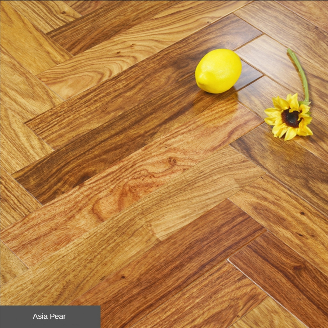 Oak herringbone Wood engineered Flooring parquet Handscraped Slightly Brushed 14MM