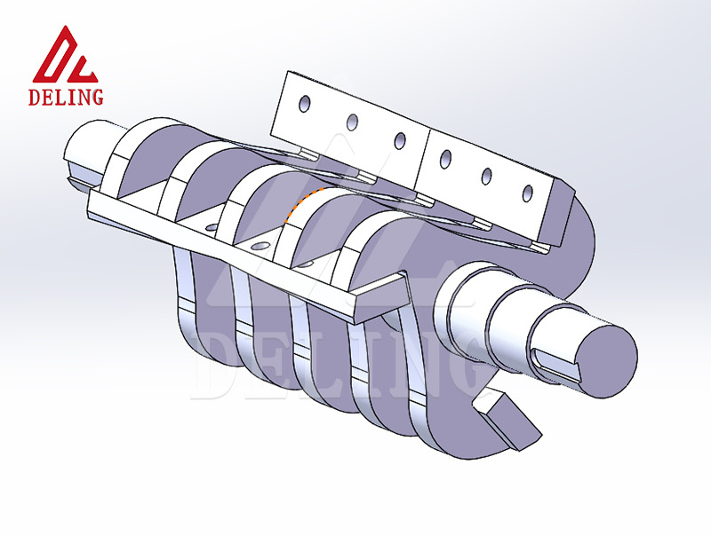 Deling Crusher Industrial Plastic Paper PVC Soft Material Crusher with High Efficiency and Price Discount