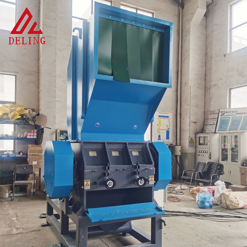 DELING Vertical Plastic Crusher solid waste crusher cardboard recycling and shredding equipment