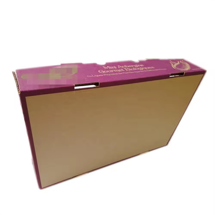 Recycle wholesale waterproof corrugated cardboard box wax coated corrugated carton box for fruits and vegetables