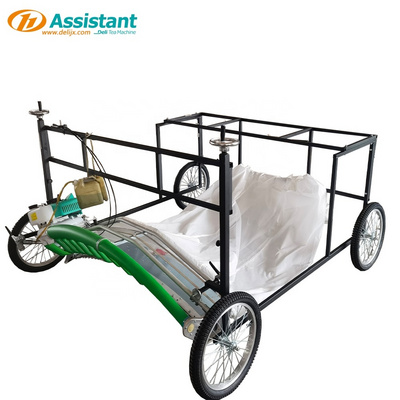 Multifunctional tea harvesting machine Hedge tea leaf pruning machine Four-wheel cutting tea leaf picker DL-4CH-1210W