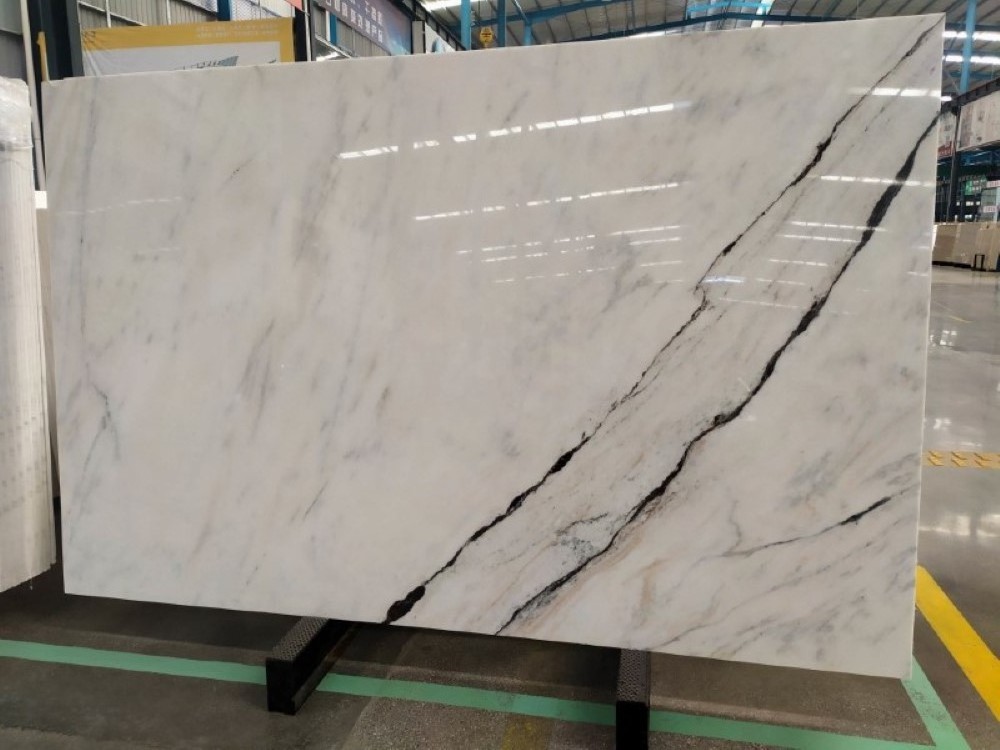 High Quality Marmol Natural Panda White Marble Stone Slabs And Floor Tiles Factory Direct Price