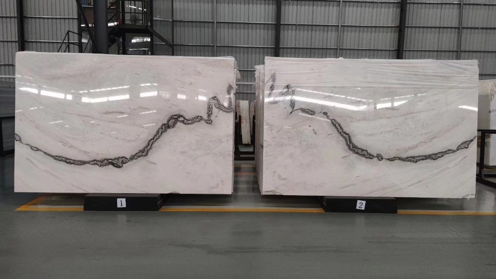 High Quality Marmol Natural Panda White Marble Stone Slabs And Floor Tiles Factory Direct Price