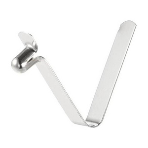 Hengsheng Tent Pole Push V Shaped Touch Button Spring Clip for Lock and Tube