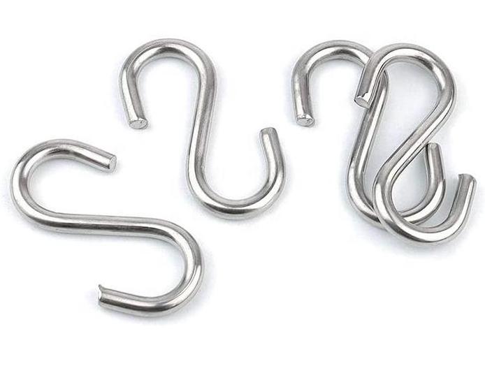 Wholesale Heavy Duty S-Hooks Stainless Steel Meat Processing Butcher Hooks S Metal Hook