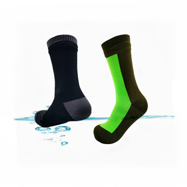 Nylon 100% Waterproof Socks  for Men and Women Outdoor Sports Running Fishing Skiing Hunting Cycling Biking