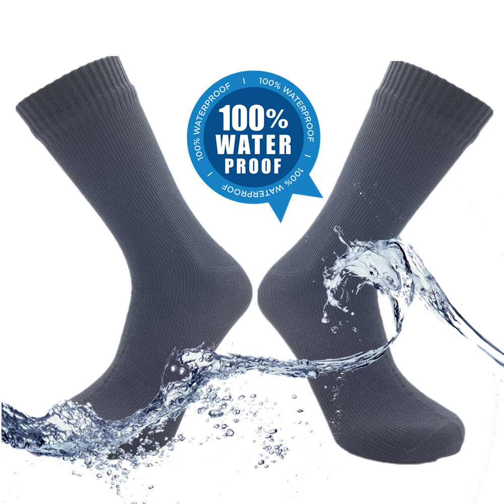 Nylon 100% Waterproof Socks  for Men and Women Outdoor Sports Running Fishing Skiing Hunting Cycling Biking