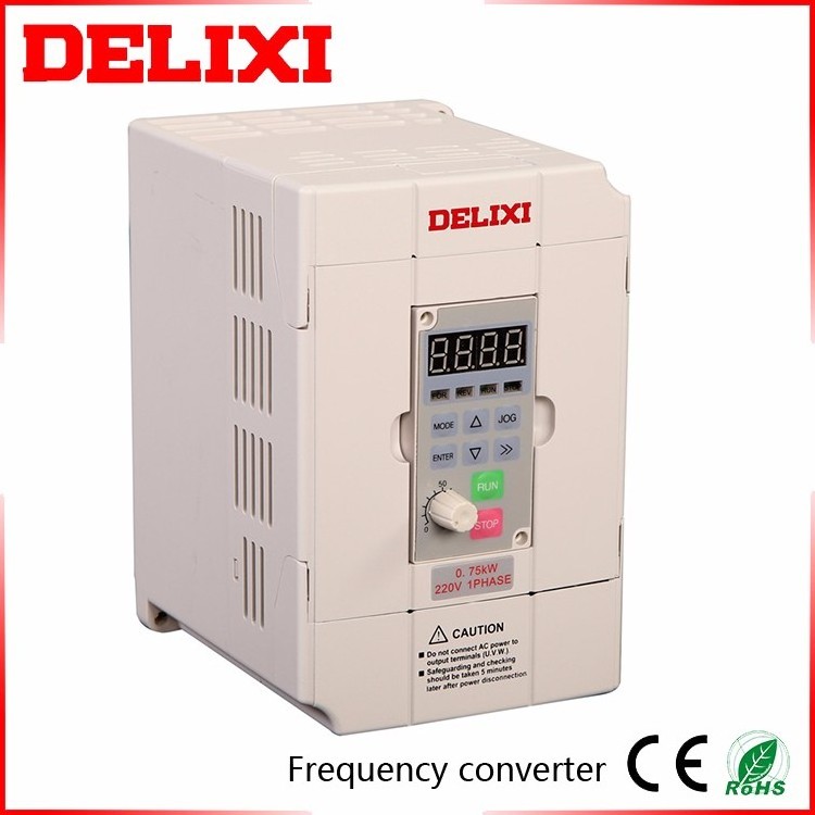 DELIXI E100 E102 0.4-22KW Good Thermal Dissipation Open Loop 11kw Pumps And Frequency Inverters