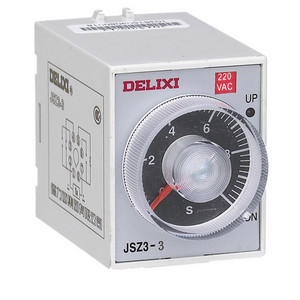 Delixi Electric Brand Jsz3 Series 220v 380v Timer Relay Electromagnetic Relay