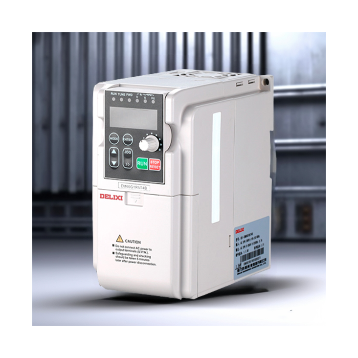 Delixi VFD Variable Speed Drive 1.5Kw 220V 50 To 60 Hz Single Phase Frequency Converter