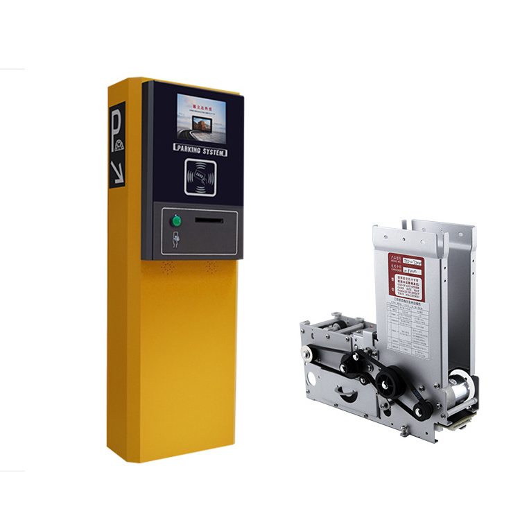 Tenet parking ticket printer vending machine