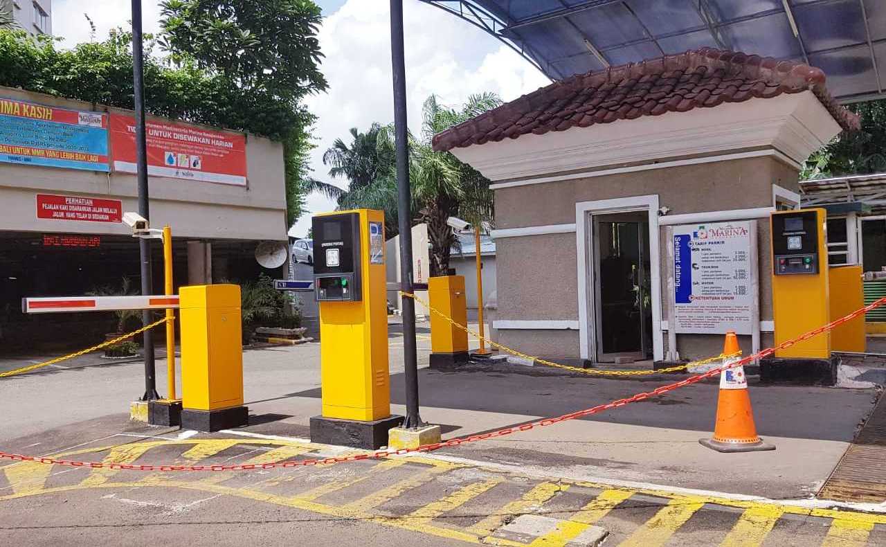 Tenet parking ticket printer vending machine