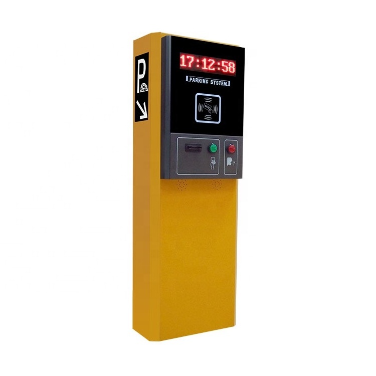 Tenet parking lot paper ticket printing system management machine vending machine