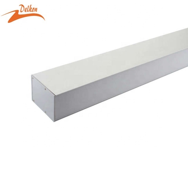 LED Architectural Suspended Direct Indirect Linear Channel Light, 3FT 30W Office Lighting Fixture for Commercial Places