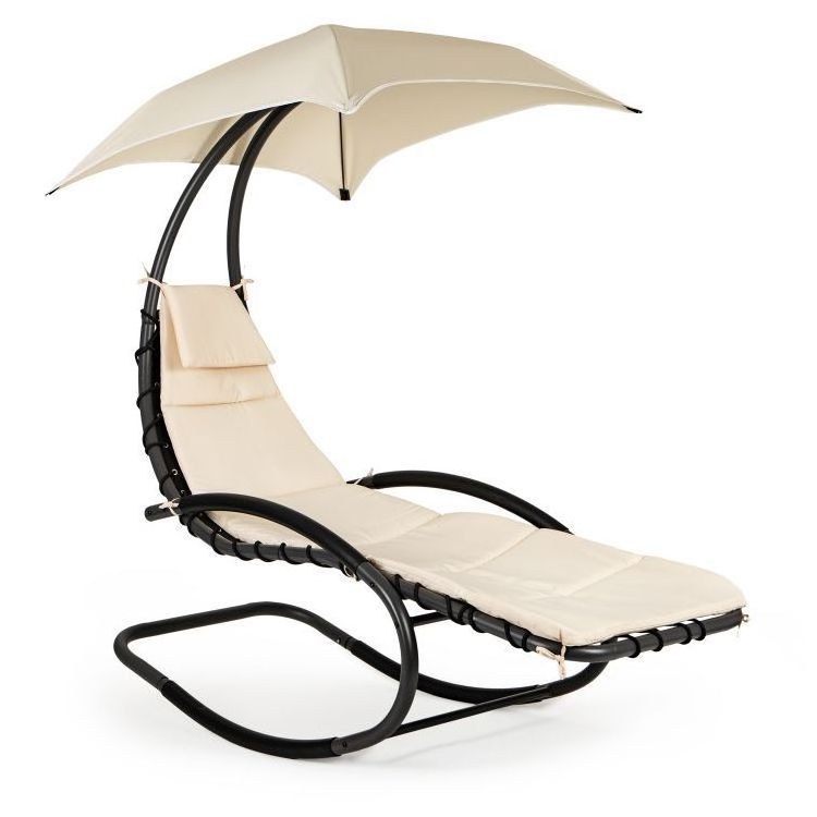 OEM Hanging Chair Outdoor Furniture Camping Chairs Patio Swings Zero Gravity Garden Chair with Canopy For Sale