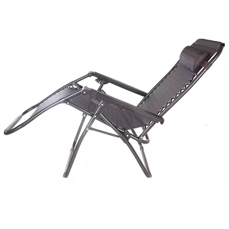 Hot Selling Outdoor Breathable Zero Gravity Recliner Garden Folding Metal Chair Teslin Deck Chair