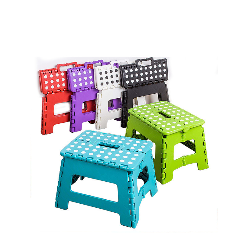 Lightweight Portable Plastic Foldable Stool Plastic Fishing Stool Camping Chair For Bathroom & Outdoor Events