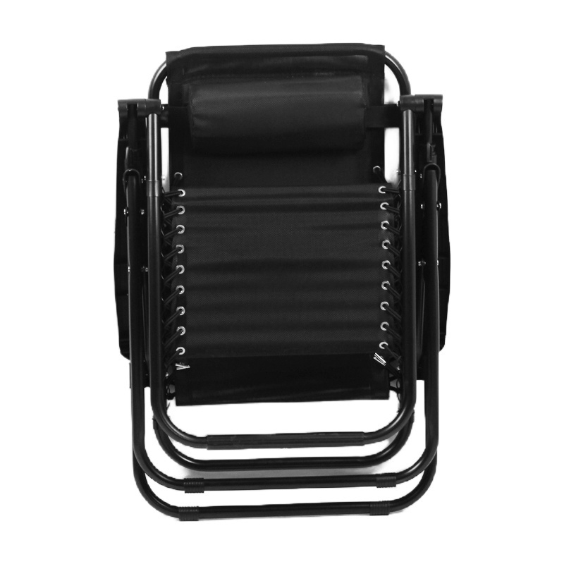 Metal Recliner Patio Chairs Folding Zero Gravity Lounger Chair Outdoor