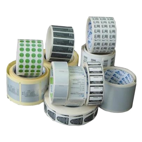 Colors Thermal Transfer Stickers Adhesive Barcode Label For Label Printer