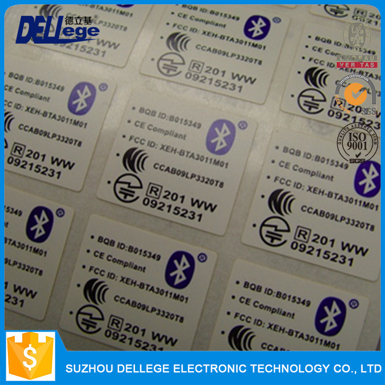 Colors Thermal Transfer Stickers Adhesive Barcode Label For Label Printer