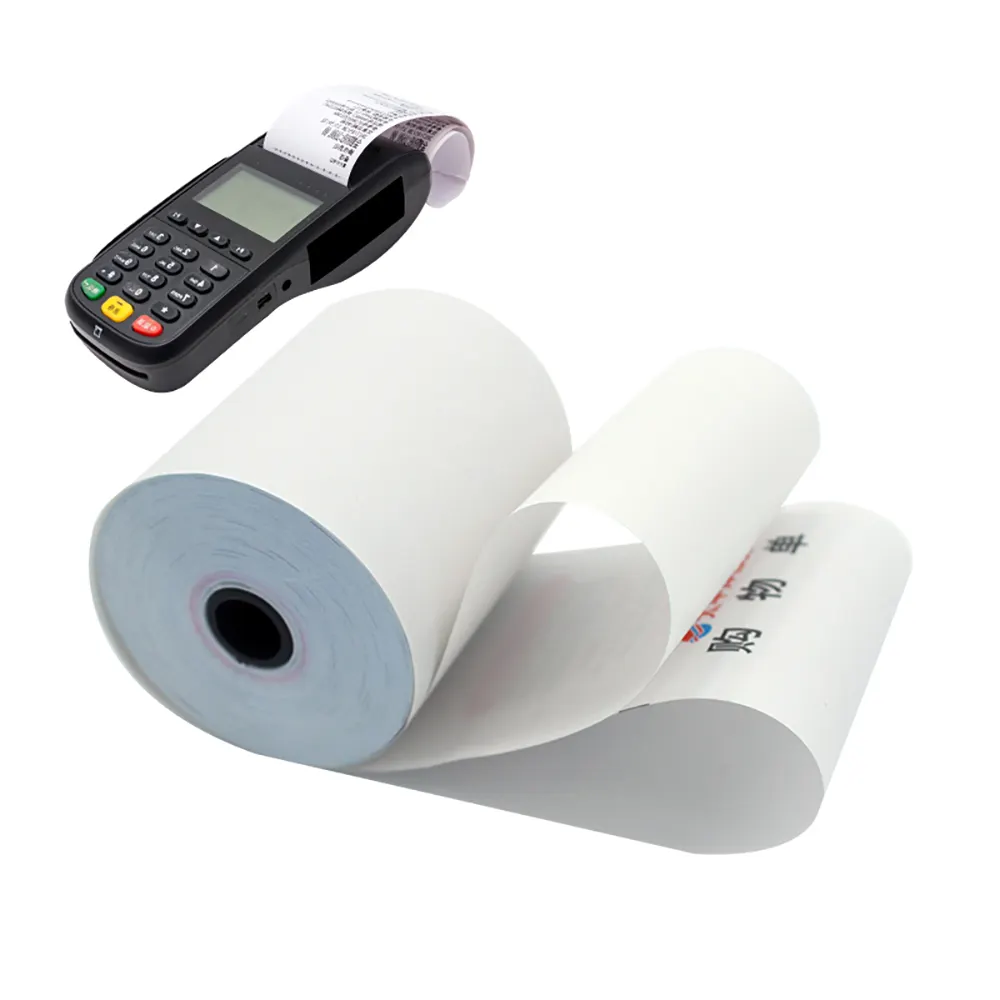 Factory customized POS cash register thermal paper rolls 57*40 80 x 80 thermal paper rolls jumbo thermal paper size 3 1/8 x 230