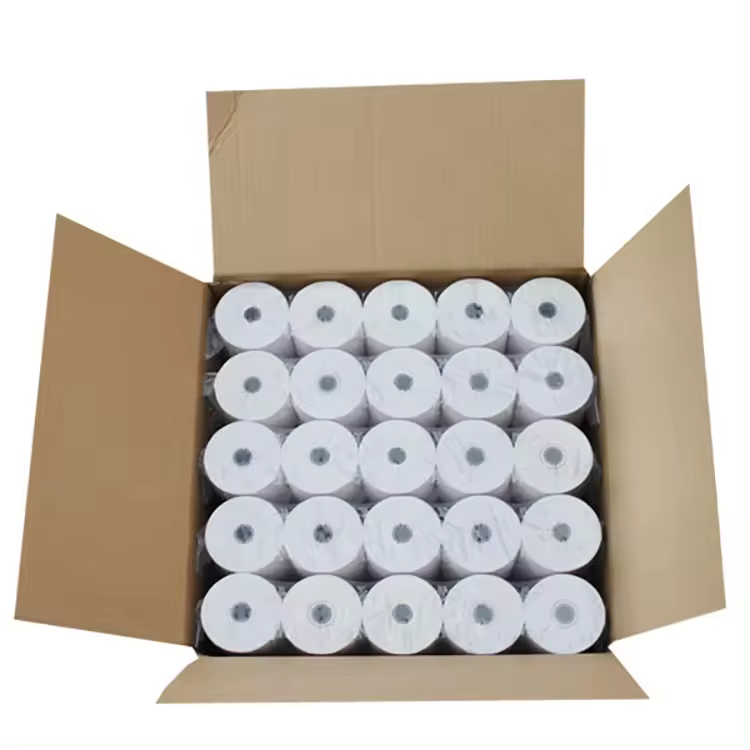 POS cash register thermal paper rolls 57*40 80 x 80 thermal paper rolls jumbo thermal paper size 3 1/8 x 230