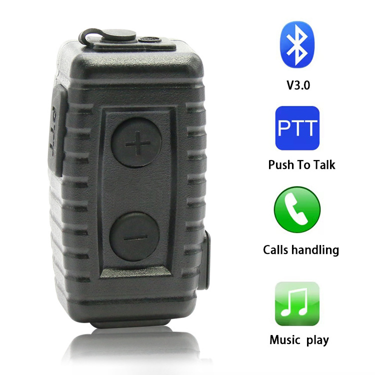 Bluetooth Label PTT Microphone Use For Walkie Talkie Mobile Phone Two Way Radio Wireless Speaker Mini Microphone