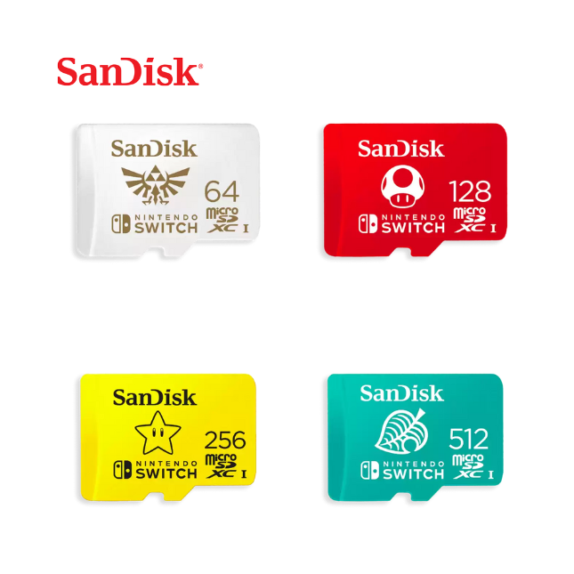 SanDisk microSDXC Cards Nintendo Switch Super Mario Bros GB