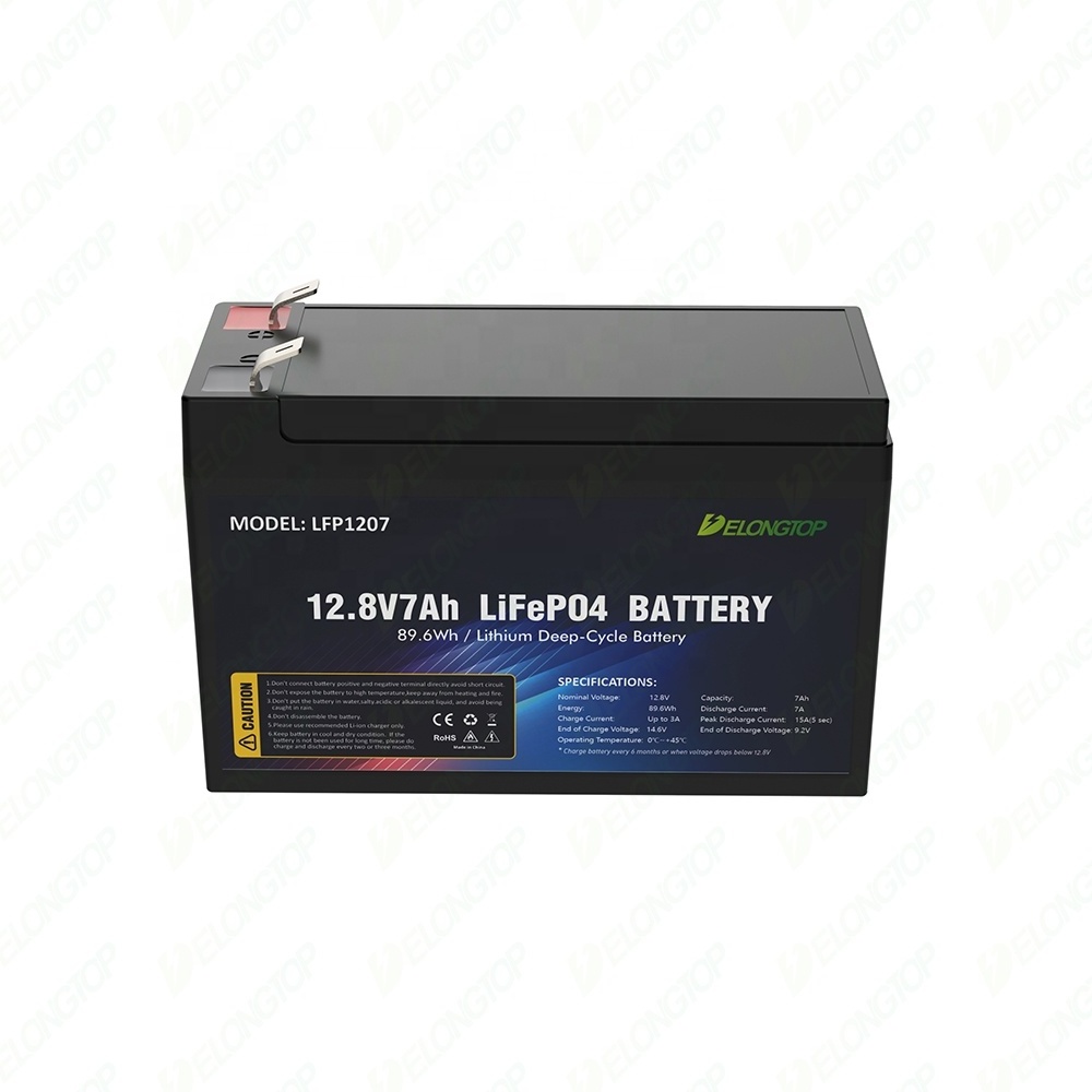 32650 Battery 32700 Lithium Ion Battery 26650 Cell 12V 7AH LiFePO4 Battery Pack