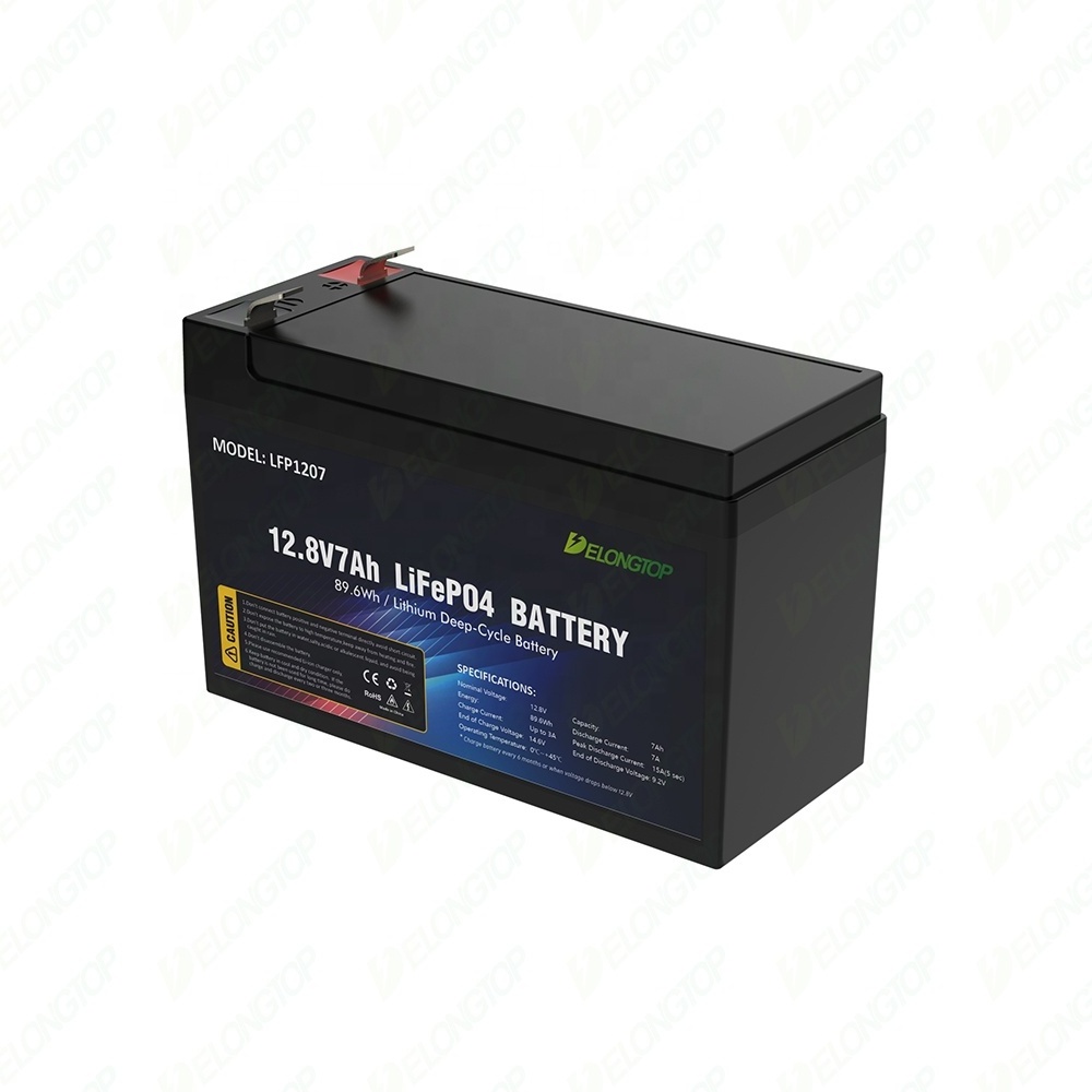 32650 Battery 32700 Lithium Ion Battery 26650 Cell 12V 7AH LiFePO4 Battery Pack