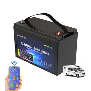 Delong 12V 100AH Lithium Ion Battery 1280Wh RV Car Caravan Boat Energy Storage LiFePO4 Battery Pack