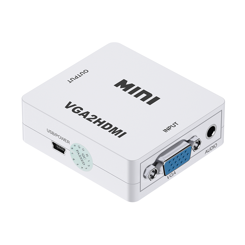 HD-MI AV2 transmitter Input Digital to RCA Analog Audio / Video Composite CVBS Output universal Converter / AV2