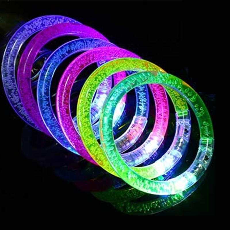 Led Bracelets Party Flashing Light Up Bracelet LED Glowing Bracelet Wristband Decoration